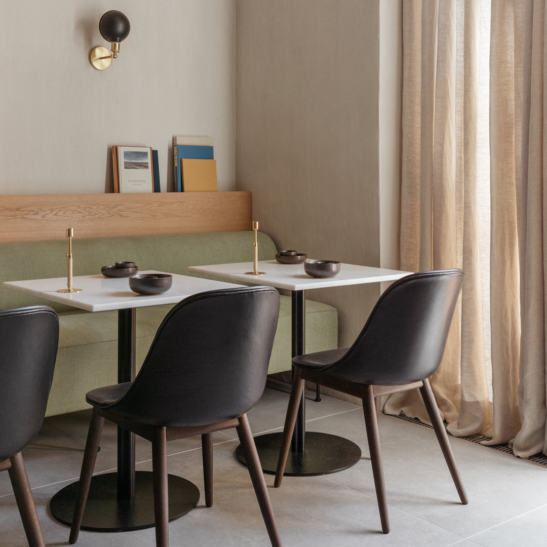 Elegant Harbour Column Rectangular Dining Table - Perfect for Modern Dining Rooms & Open Kitchen Spaces