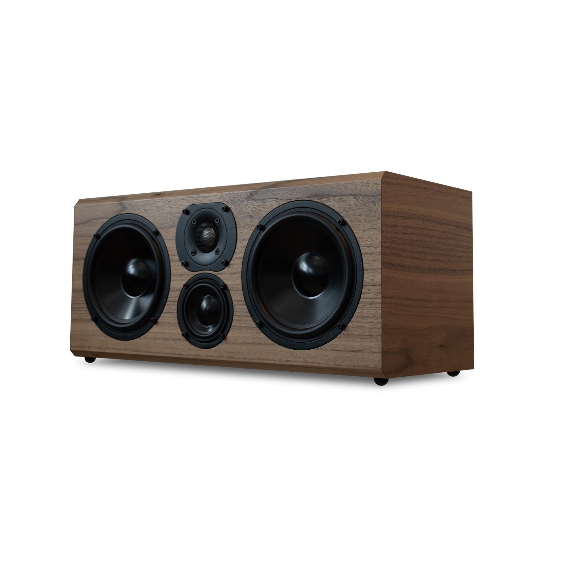 KLH Kendall 2C 3-Way Center Channel Speaker - High Performance Home Theater Audio System for Movies, Music & Gaming
