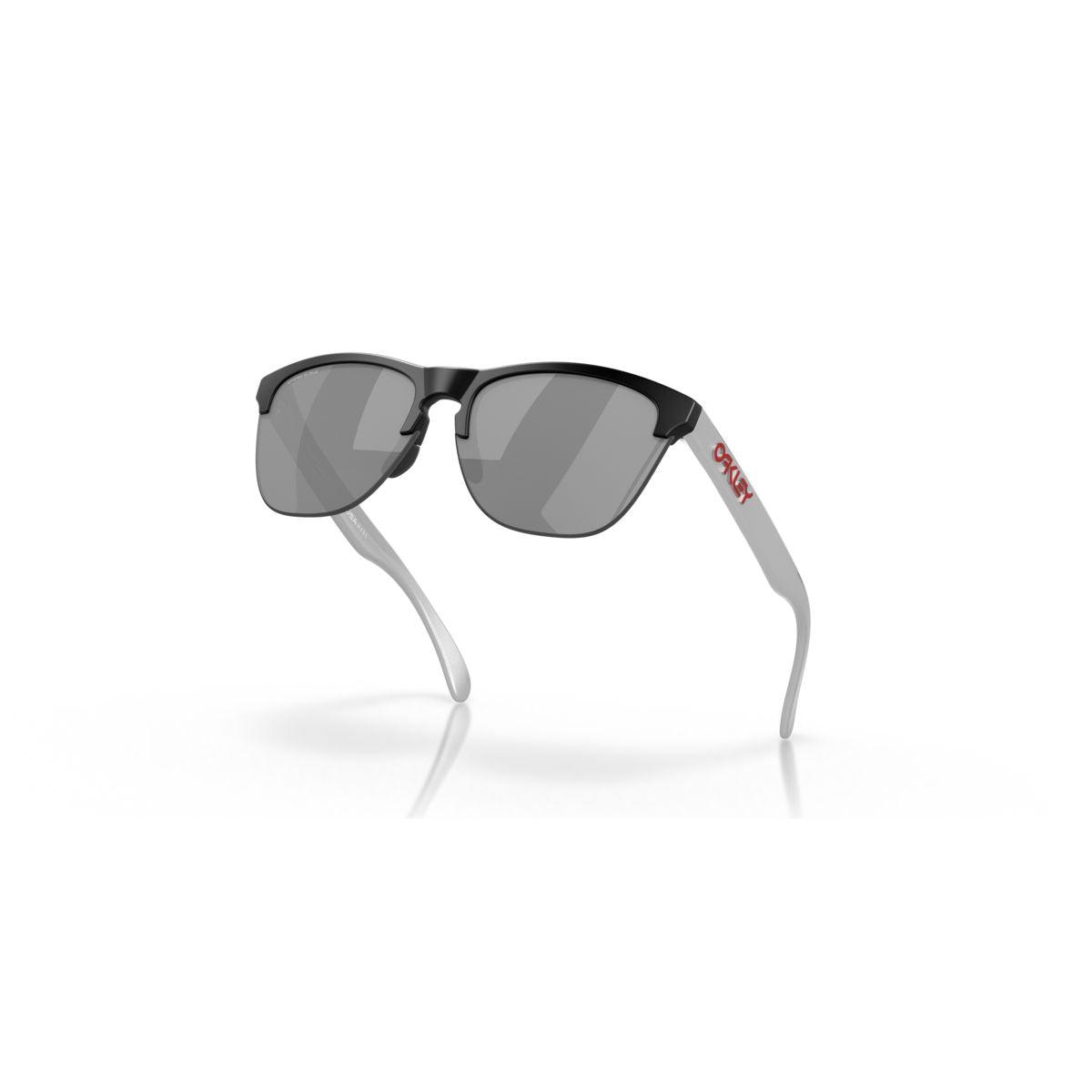 Oakley Frogskins Lite Matte Black/Prizm Black Sunglasses 0OO9374 937453 - Stylish UV Protection for Outdoor Sports & Daily Wear