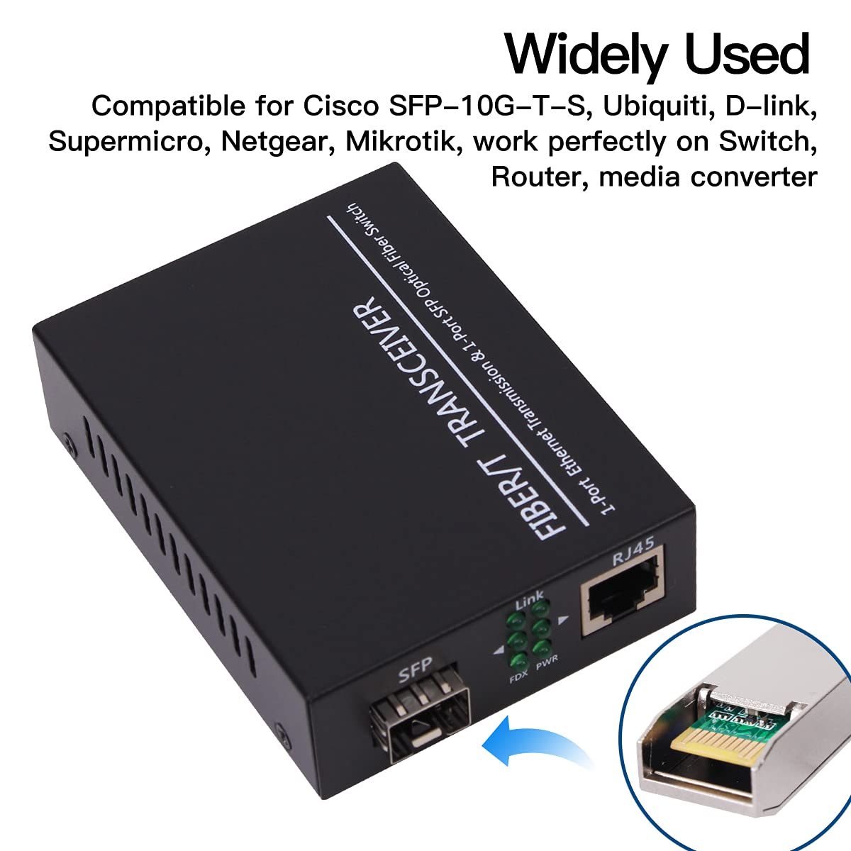 10-Pack 10GBase-SR SFP+ Transceiver Modules - 10G 850nm Multi-Mode LC Fiber Optic (MMF) up to 300m - Compatible with Cisco SFP-10G-SR, Meraki MA-SFP-10GB-SR, Ubiquiti UF-MM-10G, MikroTik, Netgear, D-Link - Ideal for Data Centers, Enterprise Networks & High-Speed Server Connections