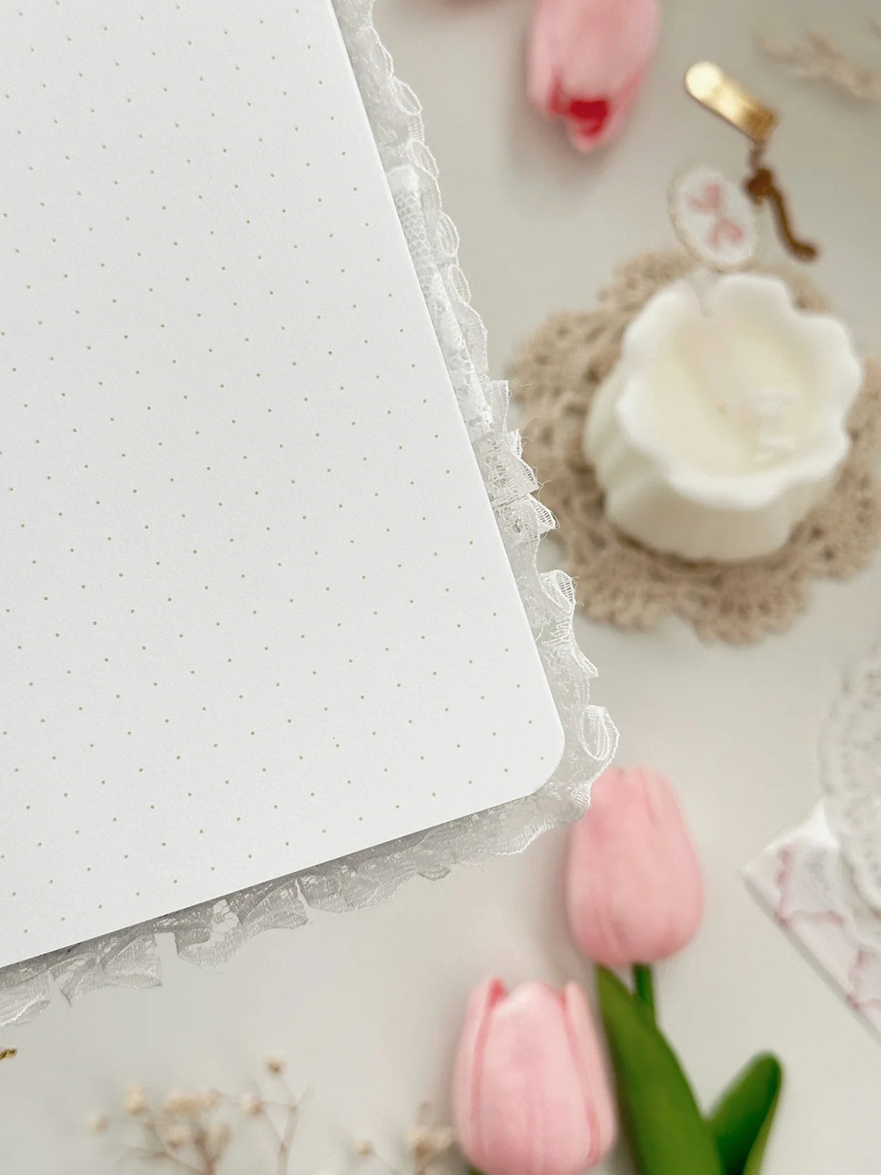 Black Lolita Style A5 Notebook - Cute Kawaii Journal for School, Work & Anime Fans - Perfect for Note Taking, Sketching & Gift Giving