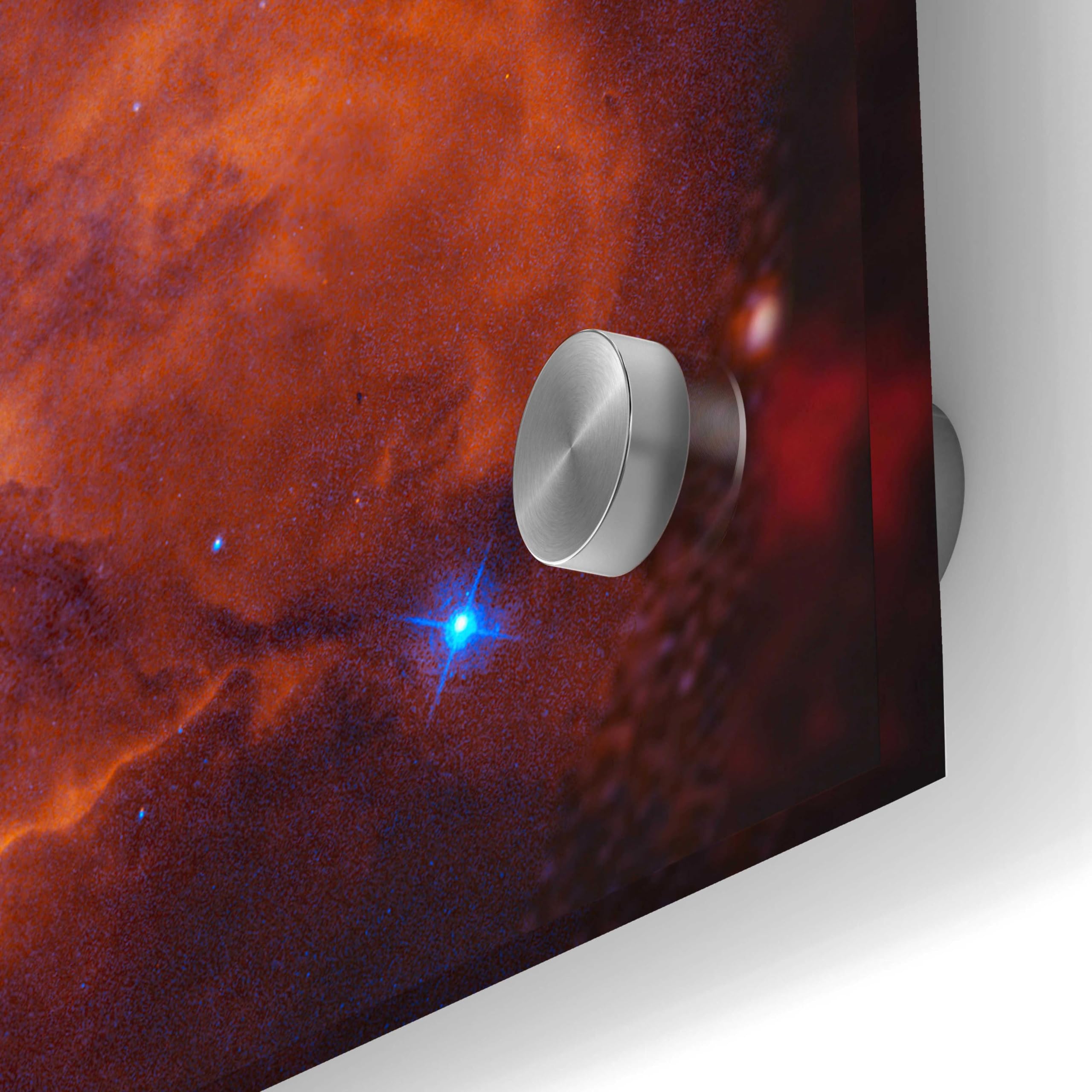 Epic 'Star Crossed' Hubble Space Telescope Acrylic Glass Wall Art - 24x48 Inches - Stunning Space Decor for Living Room, Bedroom or Office