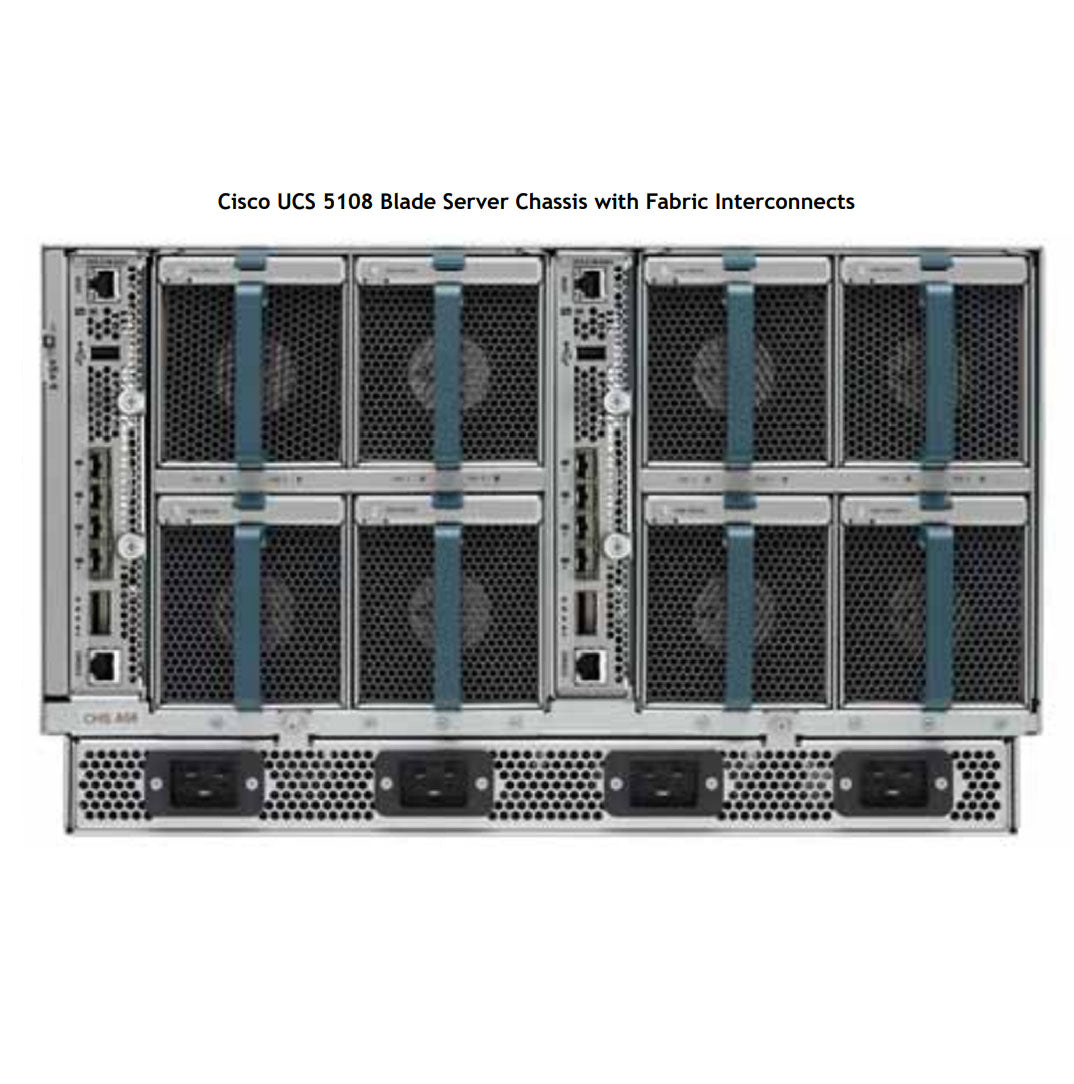 Cisco UCS 5108 Blade Server Chassis Enclosure CTO - High-Density Data Center & Cloud Computing Solution for Enterprise IT Infrastructure