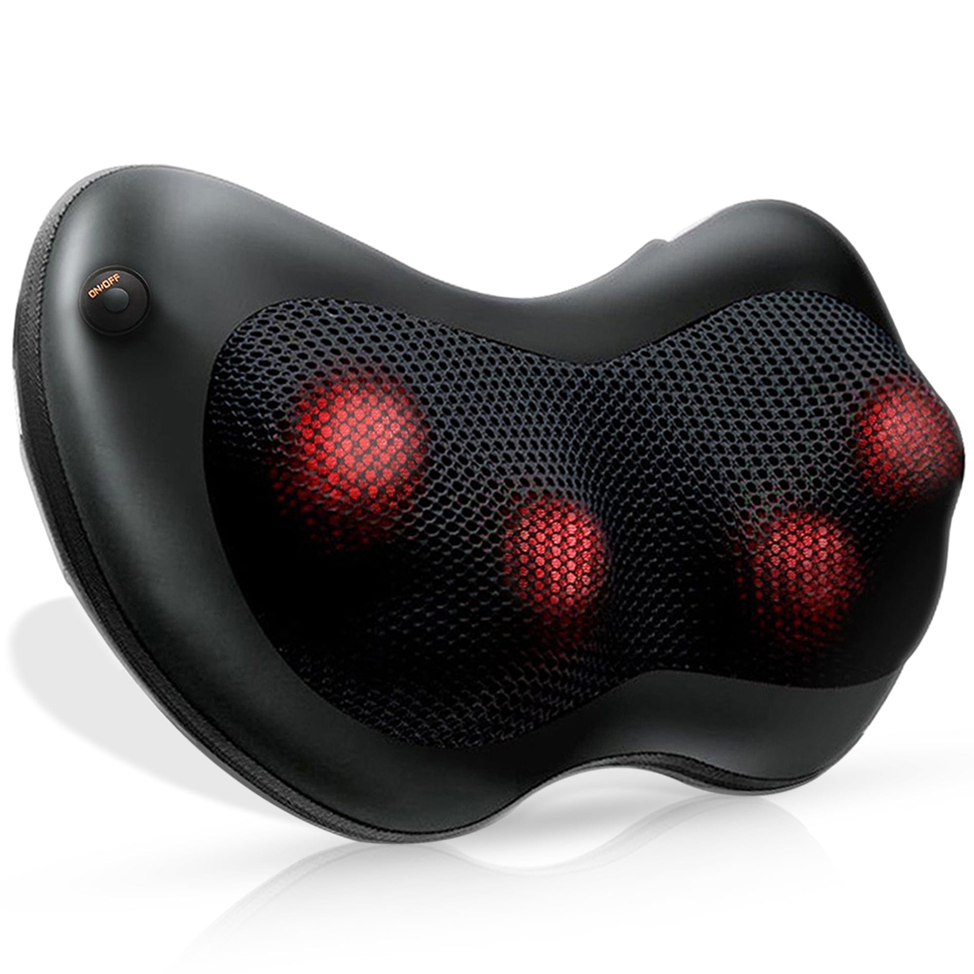 Dr Physio USA Shiatsu Massage Cushion with Heat - Full Body Neck and Back Massager Machine Model 1012 - Perfect for Home, Office and Car Relaxation