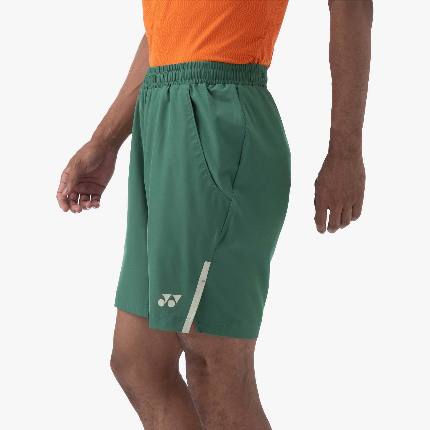 Yonex Men's Tennis Shorts 15163 - Olive Green Athletic Shorts for Running, Gym & Casual Wear | Breathable & Comfortable Sports Apparel