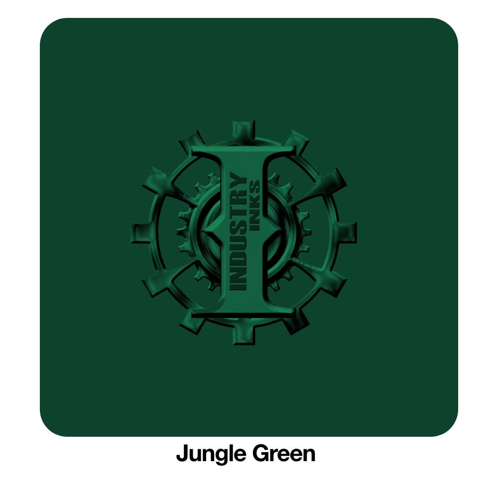 Jungle Green Industrial Inks - Custom Sizes Available for Screen Printing & DIY Projects