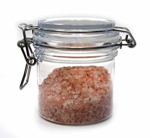 **400ml (12 Oz) Clear Acrylic Storage Jars with Locking Mason Lids – Airtight PET Plastic Kilner-Style Canisters for Kitchen, Pantry & Crafts (Pack of 4) – Perfect for Spices, Coffee, Tea & DIY Organizing**