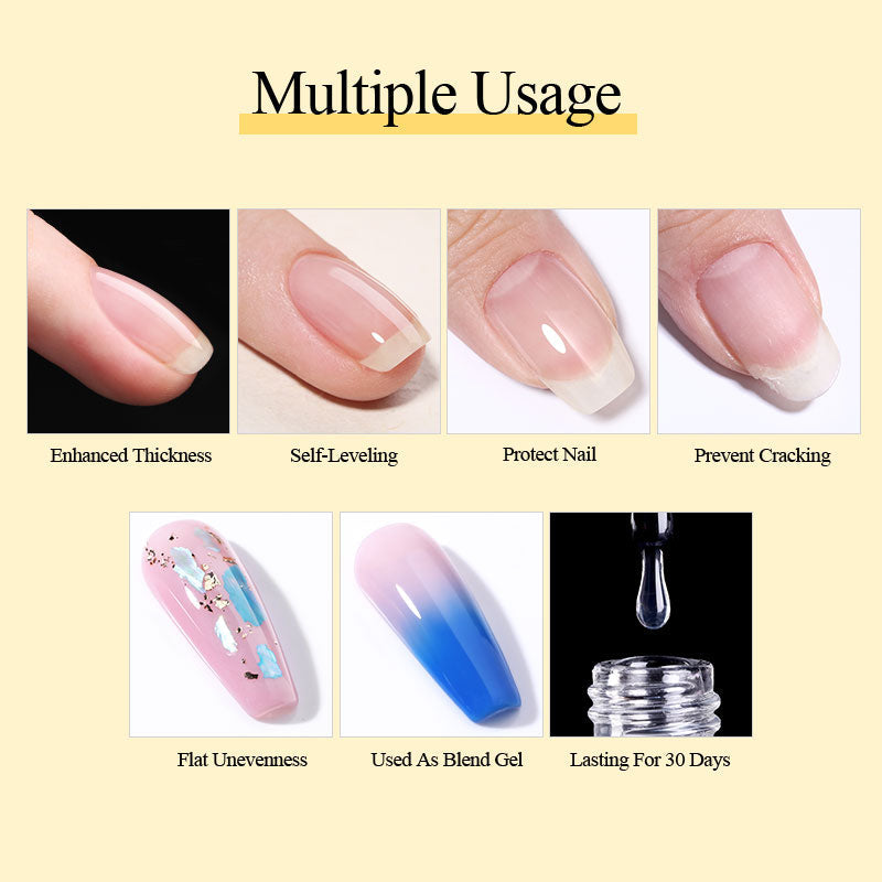 15ml Reinforcement Gel for Nail Strengthening & Repair - Perfect for DIY Manicures & Nail Care at Home