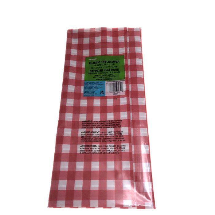 Stylish Gingham Table Covers - Waterproof & Wrinkle-Resistant Picnic Tablecloths for Outdoor Dining, Parties & Home Decor