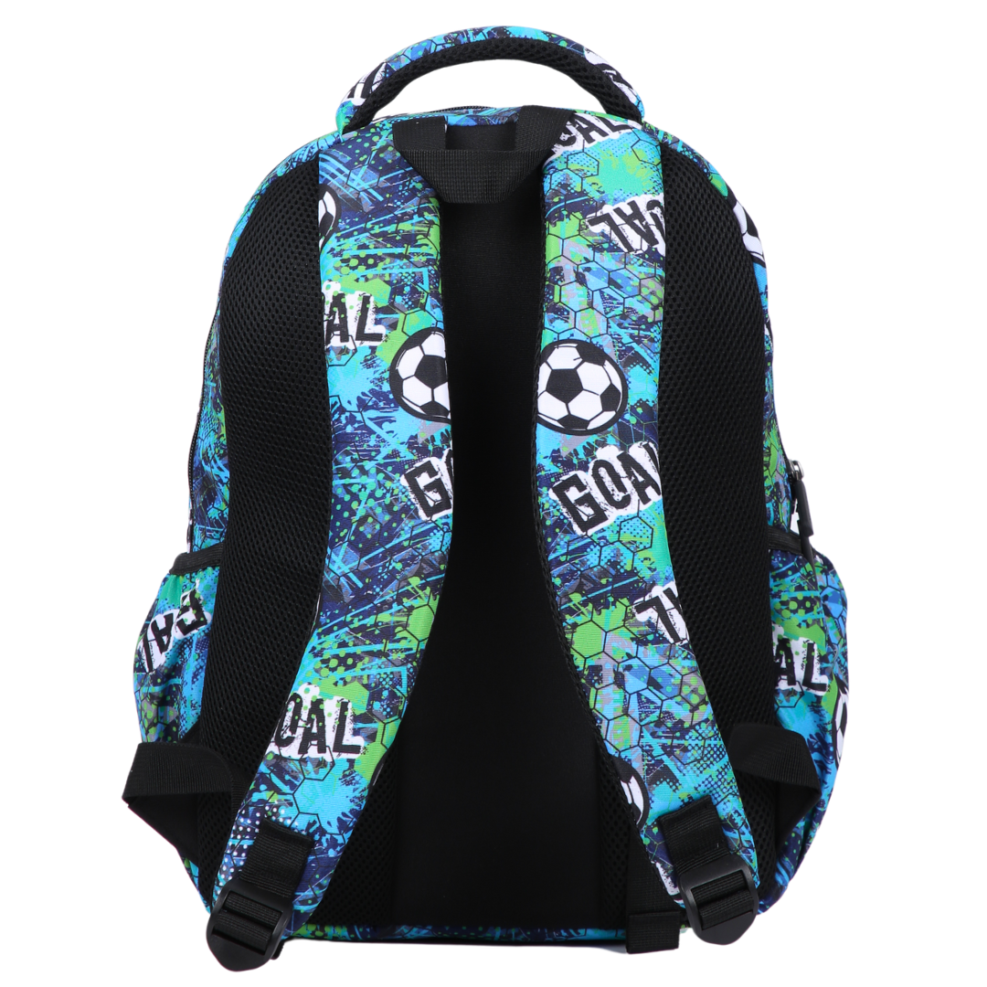 Kids Football Backpack - Durable Midsize School Bag for Boys & Girls - Perfect for Sports, School & Travel Accessories