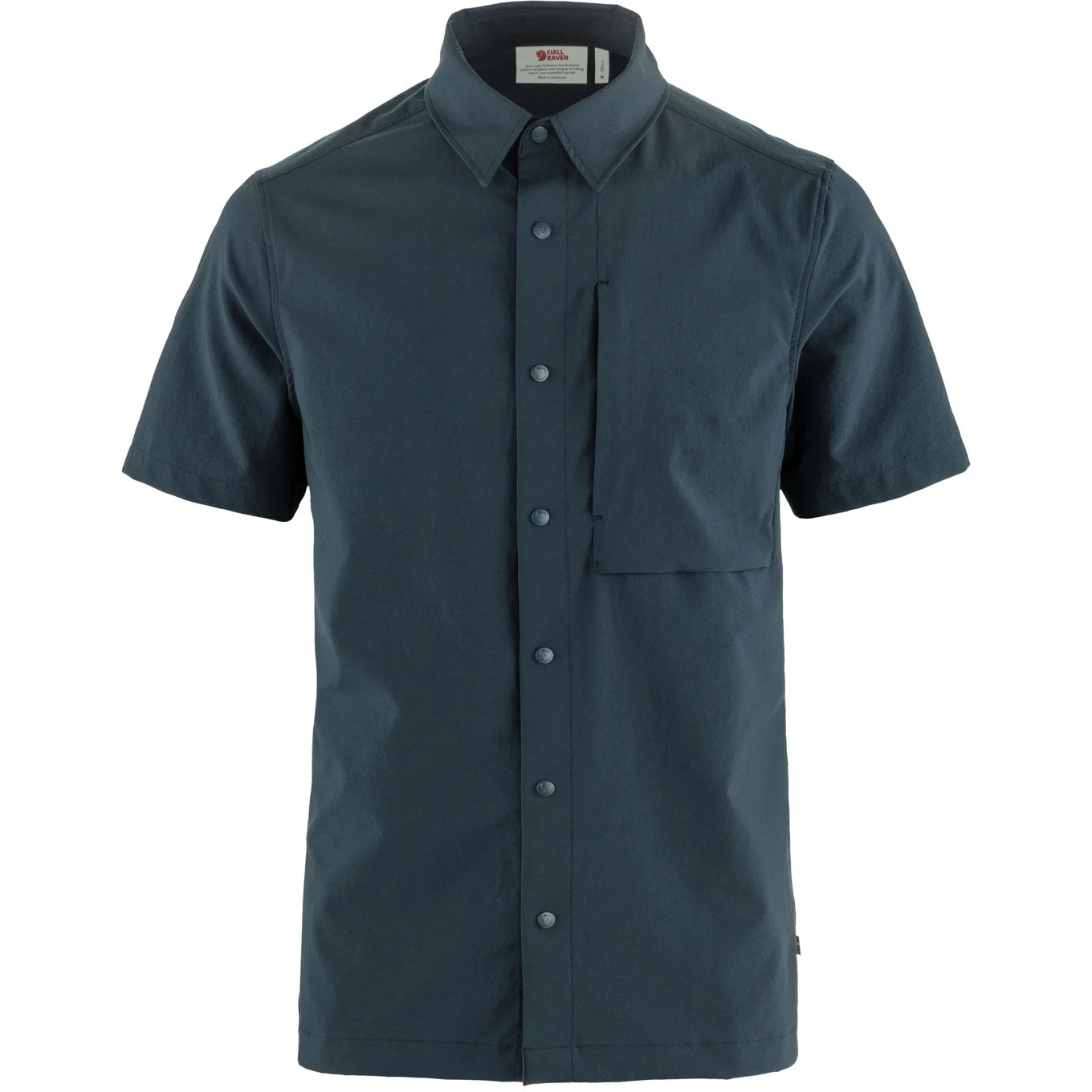 Fjallraven High Coast Pack Short Sleeve Shirt for Men - Lightweight, Quick-Dry Hiking & Outdoor Travel Shirt