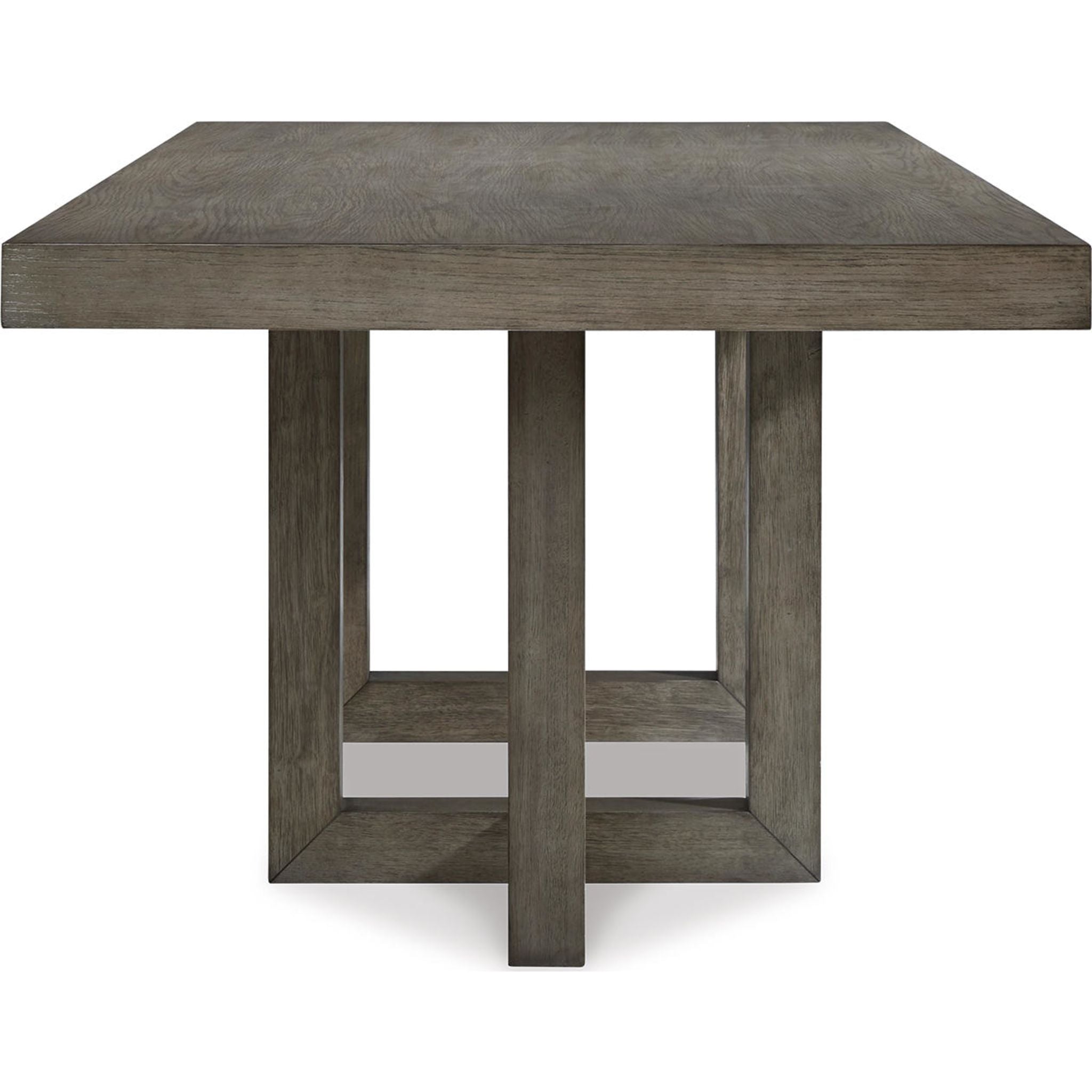 Anibecca Modern Gray Dining Table - 25 Inch Round Kitchen Table for Small Spaces (D970 25) | Perfect for Apartments, Breakfast Nooks & Cozy Dining Areas
