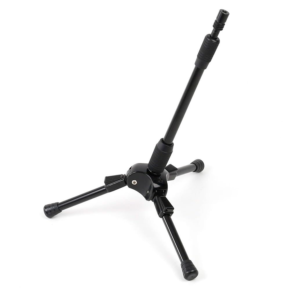 Portable T1 Mini Tripod Microphone Stand for Podcasting, Streaming & Recording - Compact & Adjustable for Home Studio, YouTube & Live Performances