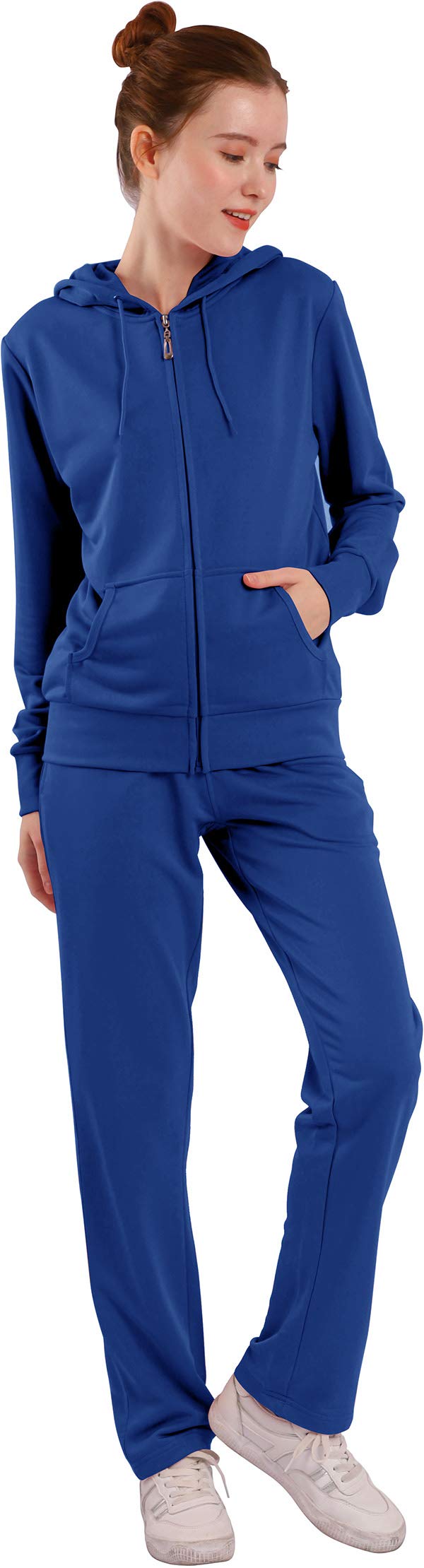 Yasumond Women's Velour Tracksuit Set - Soft 2-Piece Jogging Outfit with Comfortable Joggers & Top | Perfect for Gym, Lounge & Casual Wear