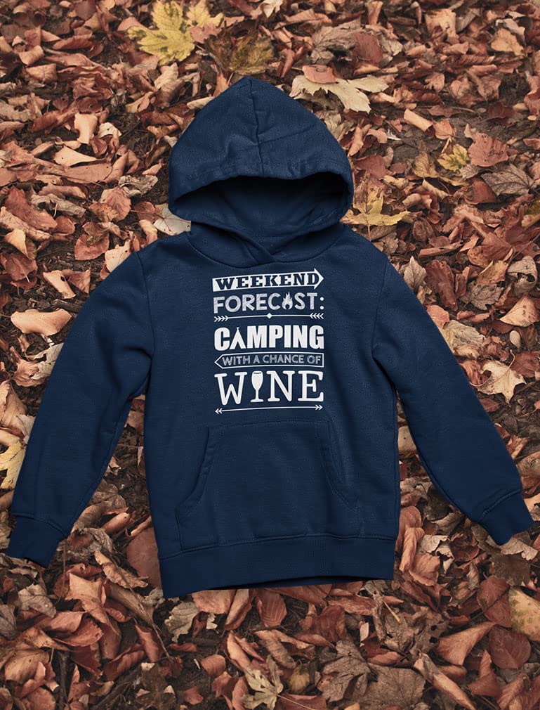 Tstars Funny Camping Hoodie - Women's Outdoor Sweatshirt with Campfire Design | Perfect Camper Gift for Hiking, Bonfires & Cozy Outdoor Adventures