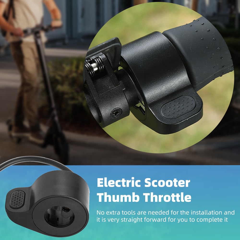 Electric Scooter Thumb Throttle Replacement for GOTRAX GXL V2 - Easy Install E-Scooter Accessory Part | Perfect for Commuting, Campus Travel & Urban Mobility