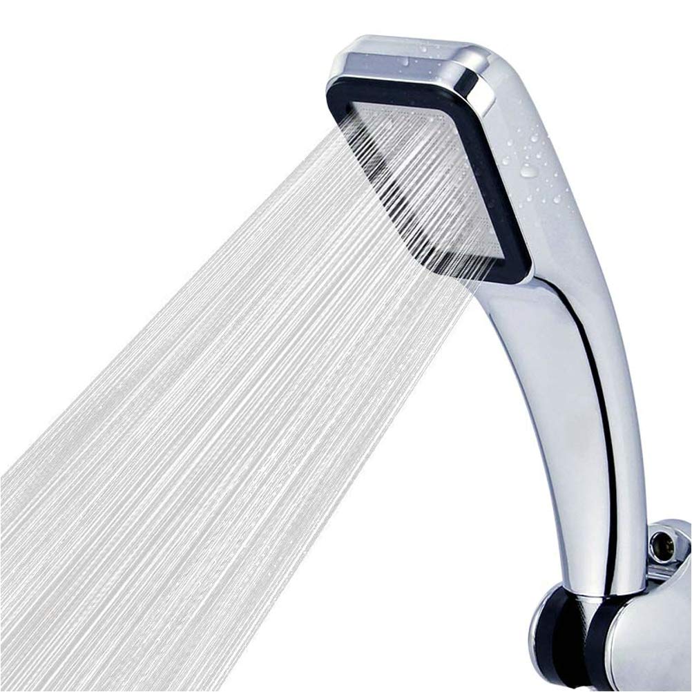**High Pressure Square Waterfall Shower Head - Multi-Functional Handheld Shower with Adjustable Spray Modes for Relaxing Spa-Like Experience at Home**    *(Perfect for Bathroom Upgrades, Rain Shower Feel, and Enhanced Water Pressure in Any Home or Apartment)*