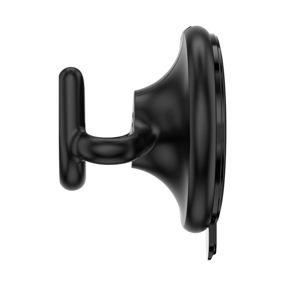 PopSockets Multi-Surface Suction Phone Mount - Universal Phone Stand & Holder for Car, Desk, Wall (Black) - Perfect for Driving, Working & Watching Videos