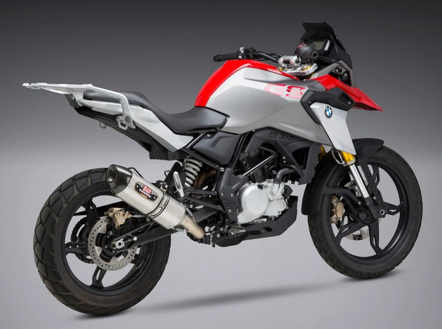 Yoshimura G310GS G310R R77 Stainless Steel Exhaust System - High-Performance Motorcycle Exhaust for BMW G310GS & G310R - Perfect for Racing, Street Riding & Performance Upgrades
