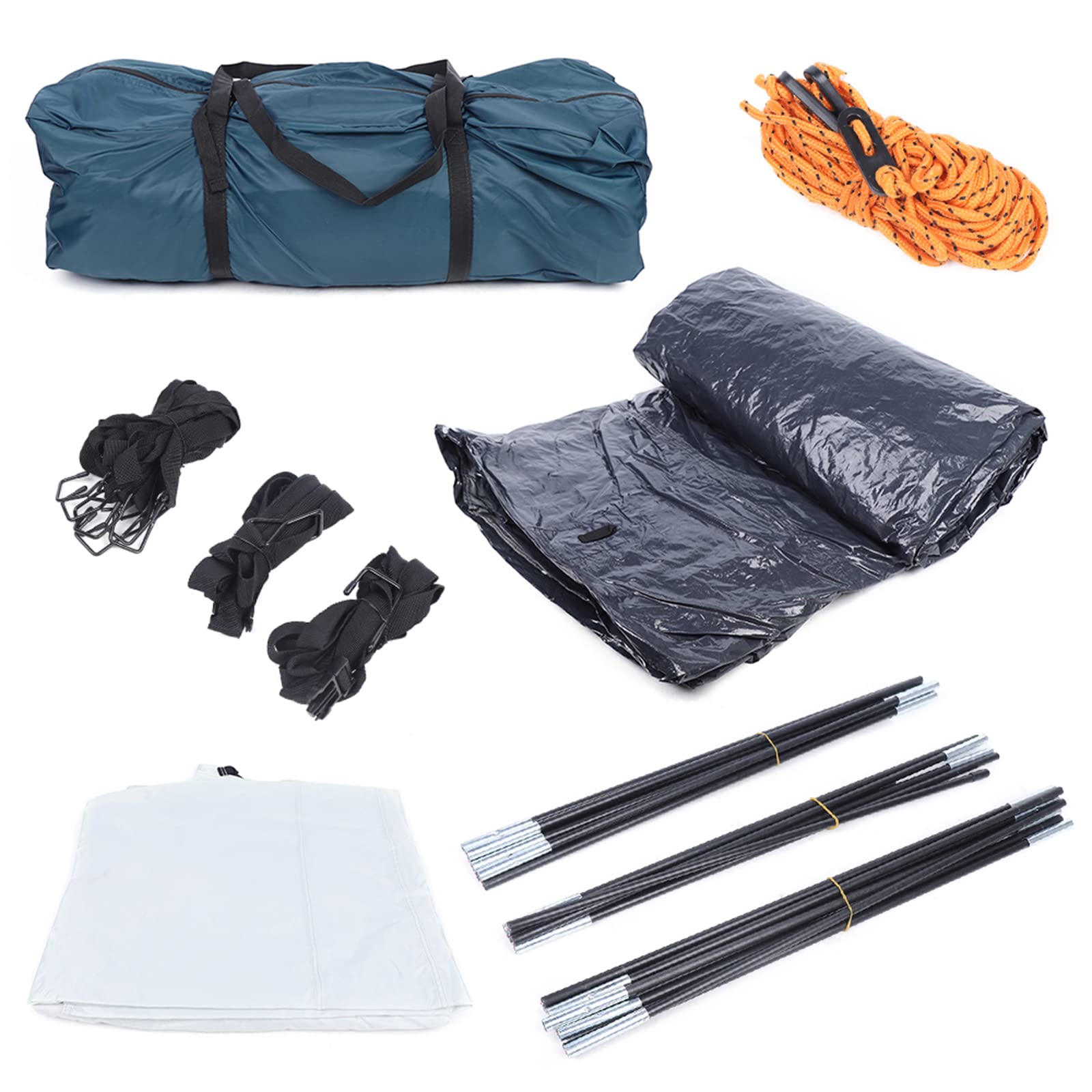 DNYSYSJ Universal SUV Camping Tent - Inflatable Transparent Dome Tent for 4 Person, Waterproof & Portable with Easy Setup - Perfect for Camping, Hiking, Fishing, Mountaineering & Outdoor Adventures