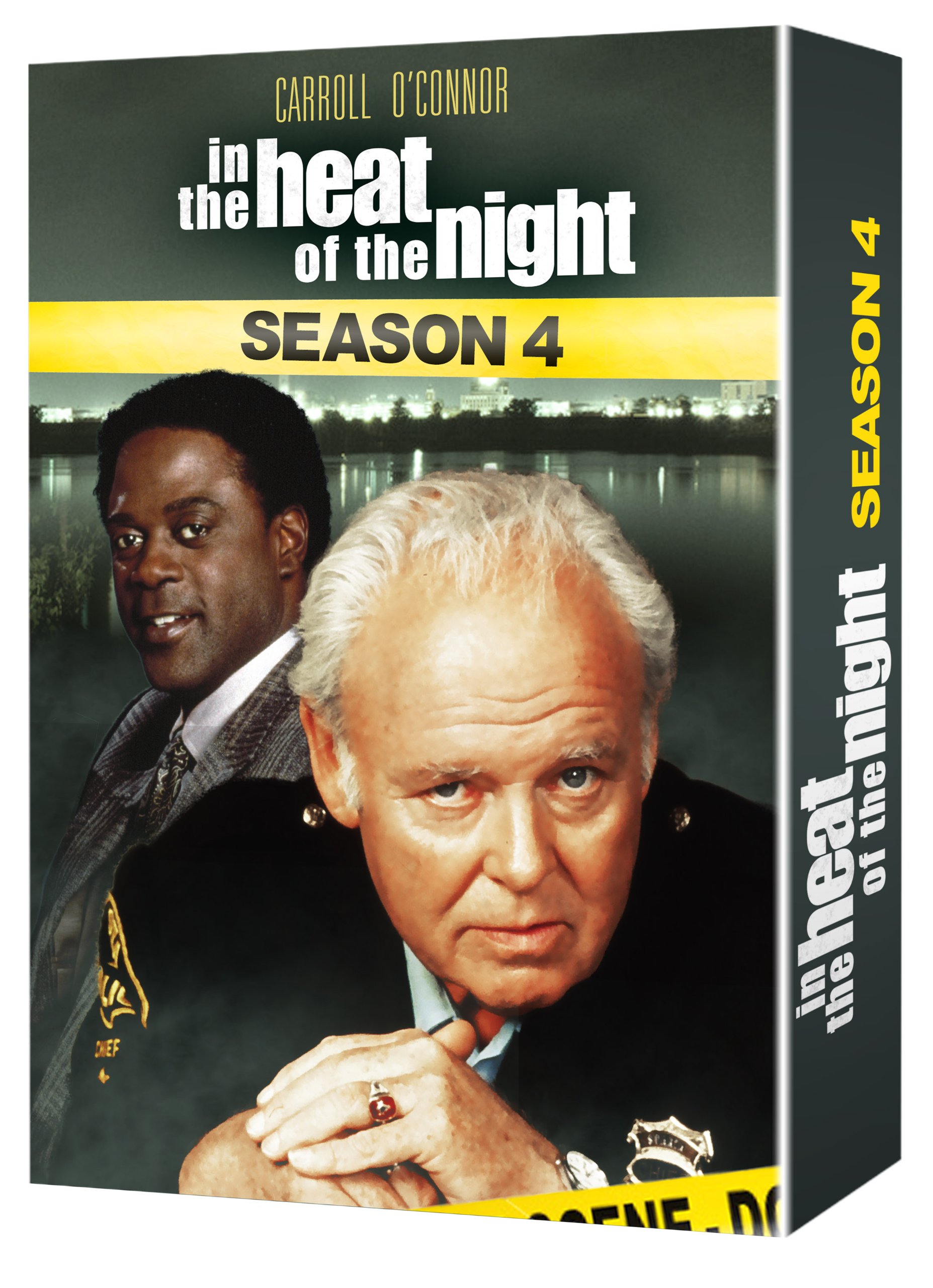In The Heat of the Night Season 4 DVD - Complete Episodes, Crime Drama Series | Perfect for Mystery Lovers & TV Show Collectors