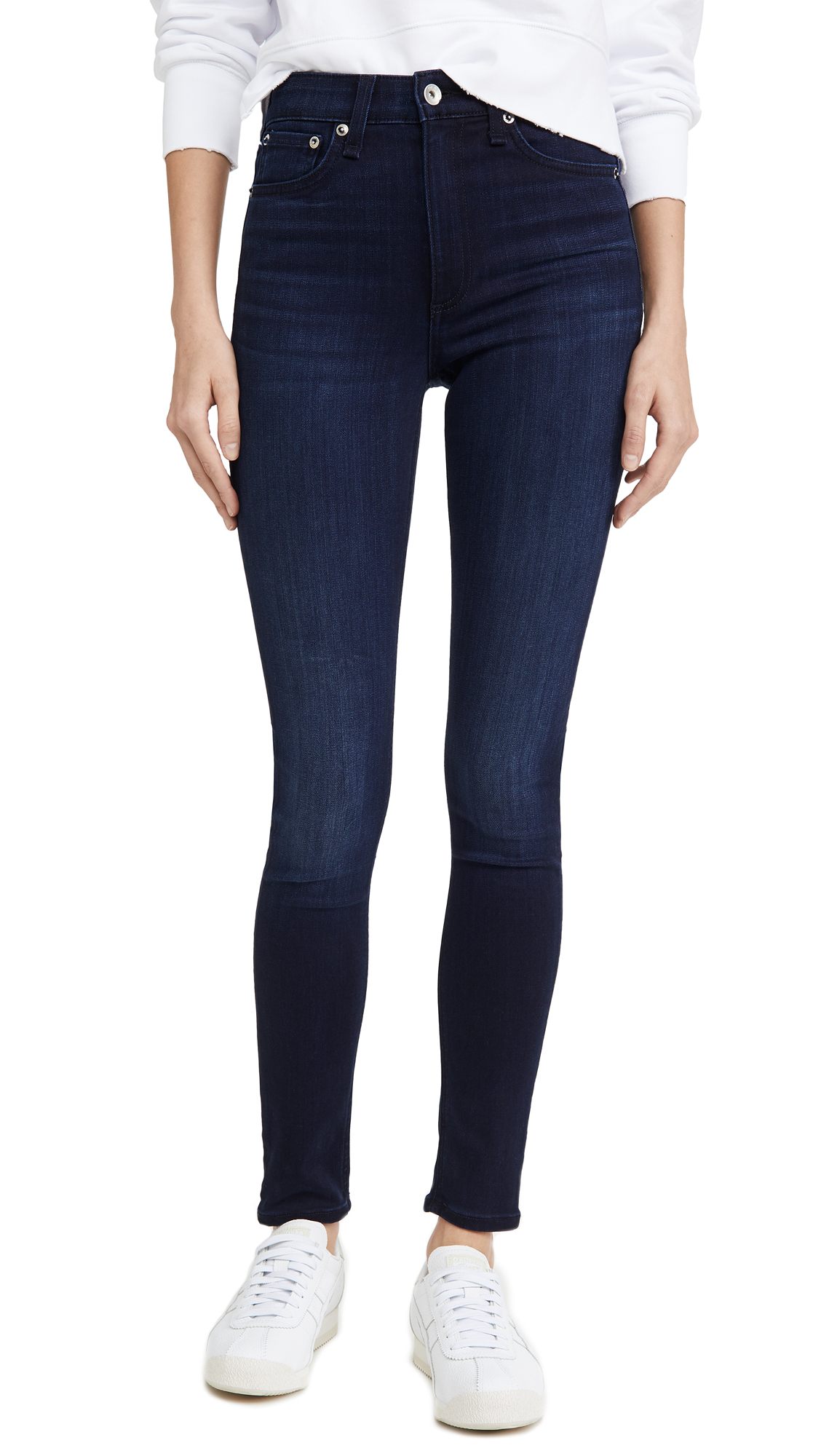 Rag & Bone Women's Nina High Rise Skinny Jeans - Stretch Denim Pants for Women | Slim Fit, Comfortable & Fashionable | Perfect for Casual Wear, Office & Night Out