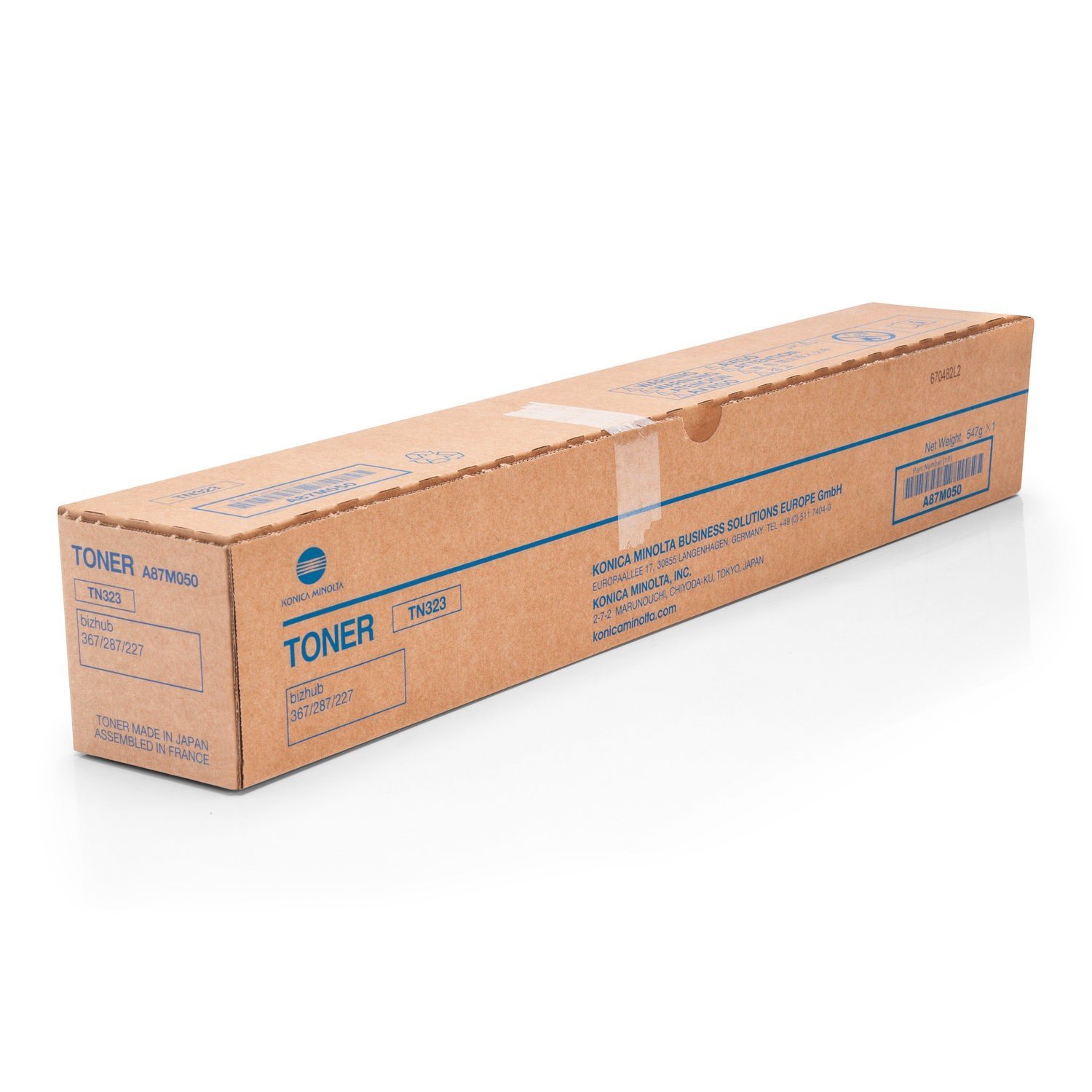 Konica Minolta TN-323 Black Toner Cartridge | 23,000 Pages Yield | Compatible with Bizhub 227/287/367 | Ideal for Office Printing & High-Volume Document Production