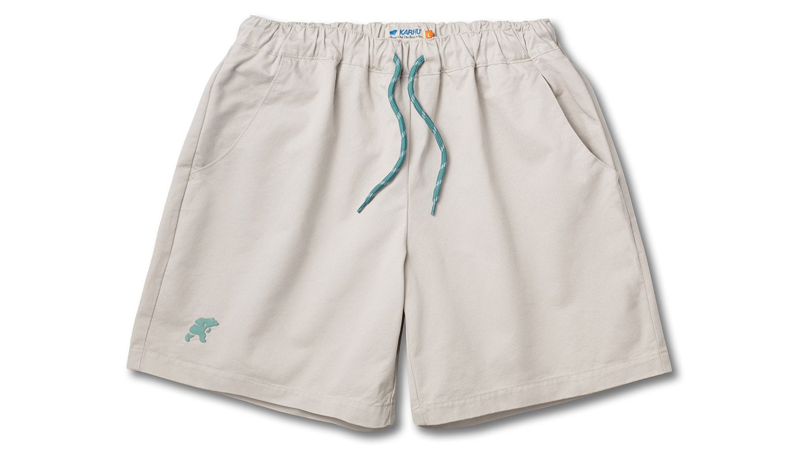 TRAMPAS SHORTS for Men - Comfortable & Stylish Silver Lining & Mineral Blue Athletic Shorts | Perfect for Gym, Running, and Casual Wear