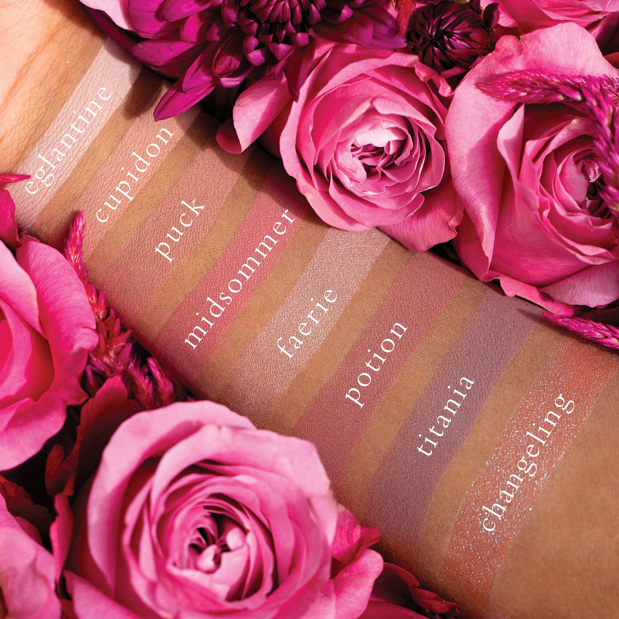 Viseart Petit Pro Midsommer Eyeshadow Palette - 8 Highly Pigmented Matte & Shimmer Eyeshadows for Professional Makeup | Perfect for Day to Night Looks, Bridal Makeup & Special Occasions