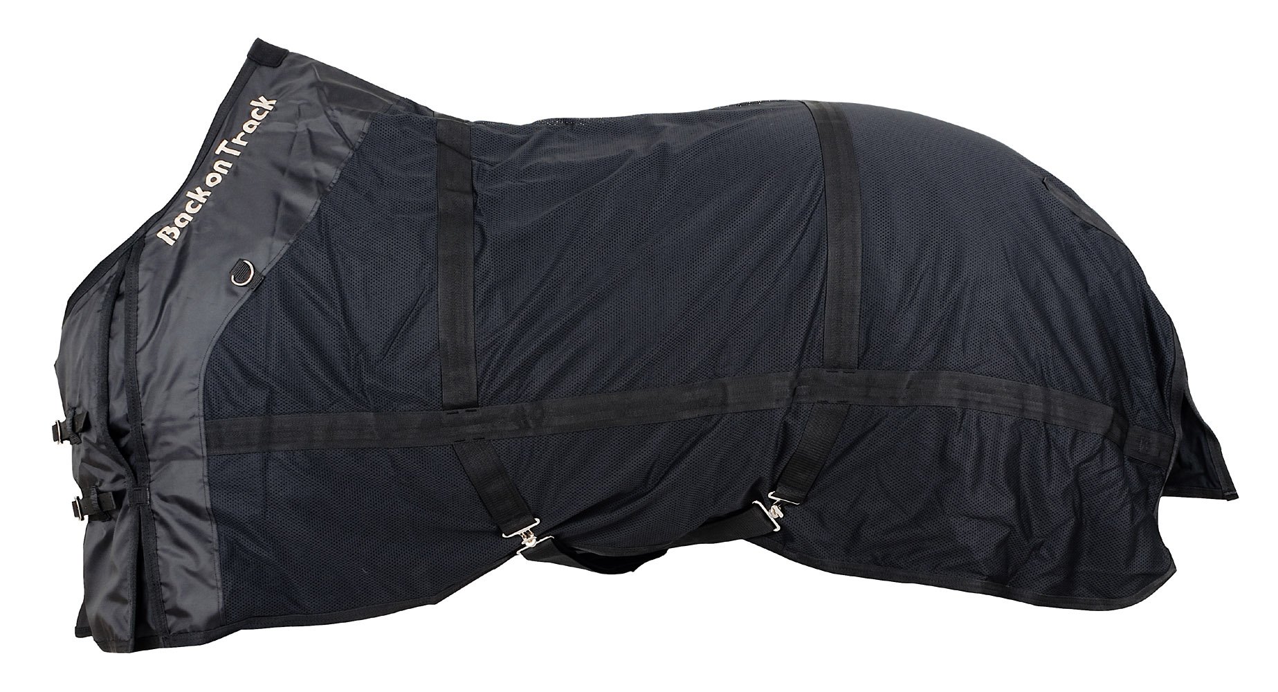 BACK ON TRACK Mesh Sheet - Black, Size 69 (21180025) | Dog & Horse Therapy Blanket for Pain Relief & Muscle Recovery | Perfect for Post-Workout, Arthritis & Joint Support