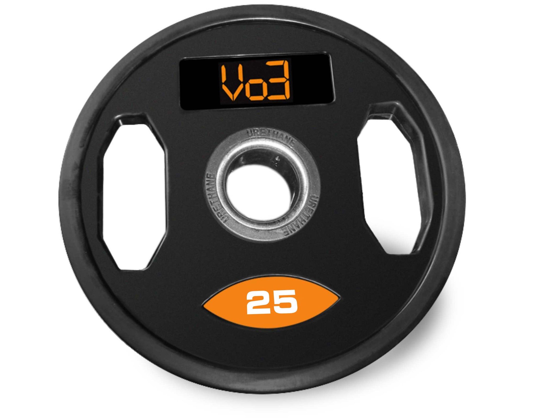 Vo3 Olympic Rubber Grip Plate - Premium Weightlifting & Strength Training Equipment for Home Gym & CrossFit Workouts