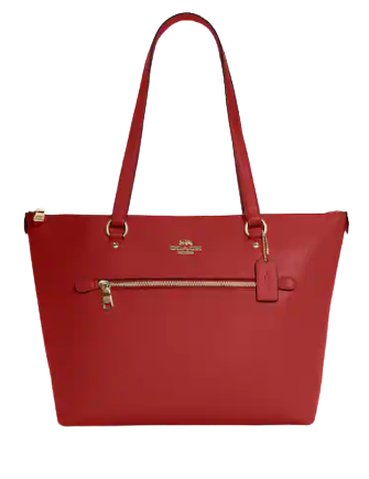 Coach Gallery Tote Bag - Premium Leather Handbag for Women | Stylish Work Tote, Travel & Everyday Carry | Perfect for Office, Commute & Shopping
