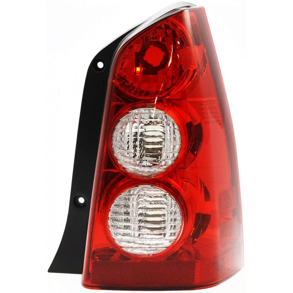 KarParts360 Replacement Tail Light Assembly Pair for 2005-2006 Mazda Tribute - Driver & Passenger Side with Bulbs (MA2818107, MA2819107, EF91-51-180C, EF91-51-170C) | Easy Installation & Enhanced Visibility for Night Driving