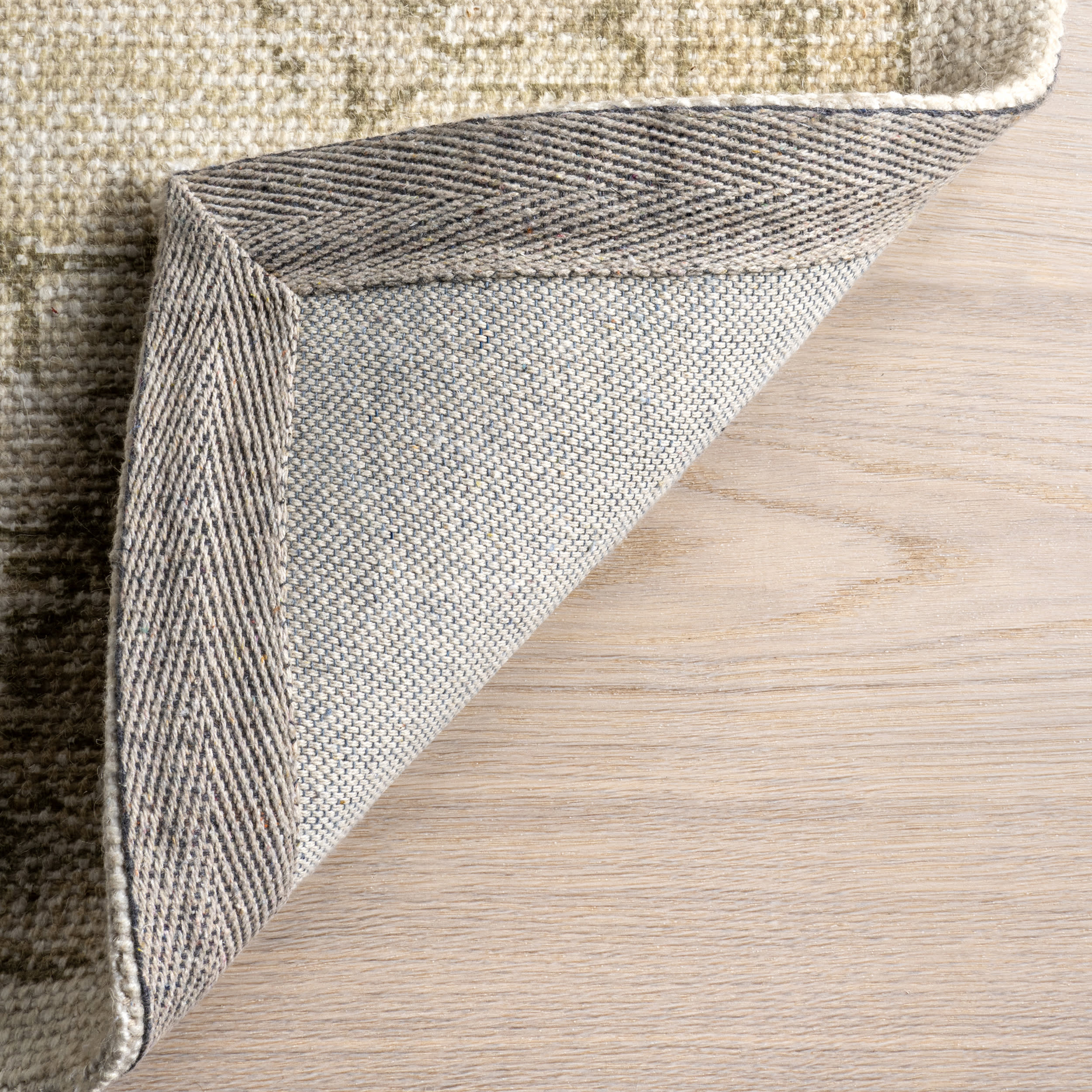 Castellan Medallion Wool and Cotton Rug - Soft Beige Area Rug for Living Room, Bedroom, or Office | Durable & Stylish Home Decor
