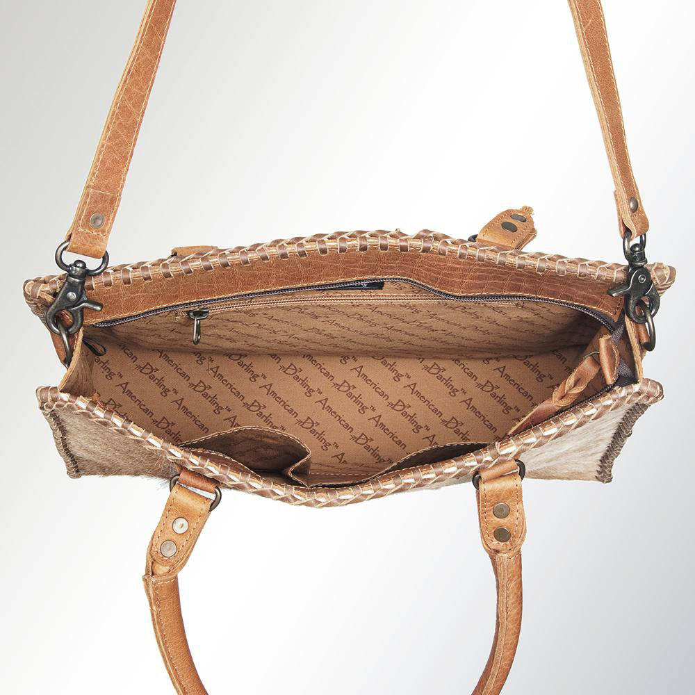 American Darling Conceal Carry Hide Leather Tote Bag - Stylish & Functional Concealed Carry Purse for Women | Perfect for Everyday Use, Travel & Shopping