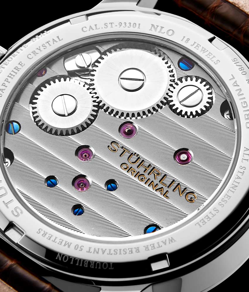 Galactic Labyrinth 42mm Tourbillon Watch - Luxury Automatic Mechanical Timepiece for Men - Perfect for Formal Events, Business Meetings & Collector's Display