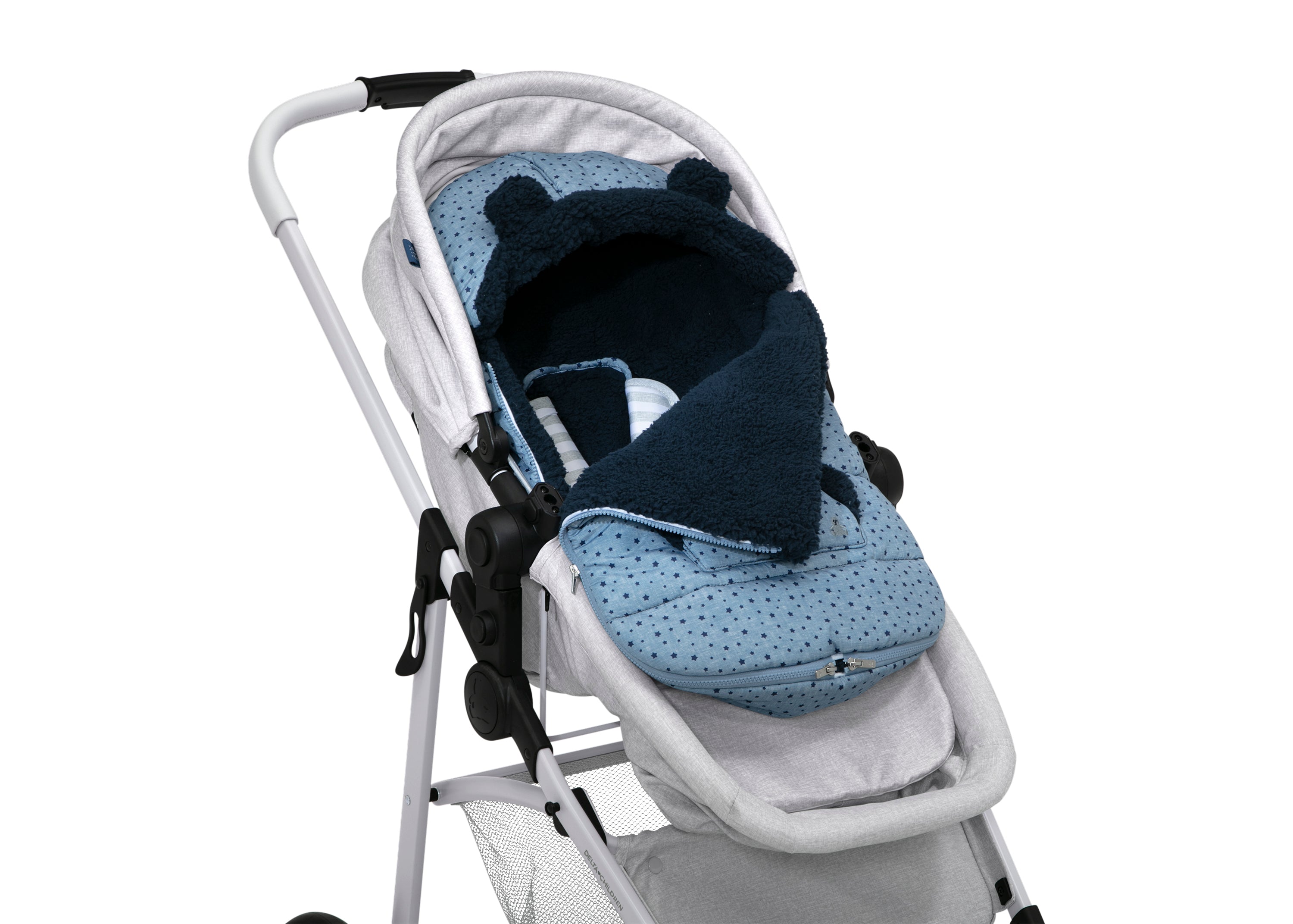 BabyGap Infant Stroller Footmuff - Warm Winter Stroller Cover for Newborns & Toddlers - Cozy Pram Liner for Cold Weather - Perfect for Outdoor Walks, Shopping & Park Visits