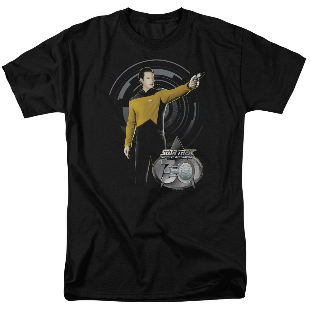 Star Trek Data 30th Anniversary Unisex T-Shirt for Men & Women - Casual Wear, Cosplay & Sci-Fi Fan Apparel