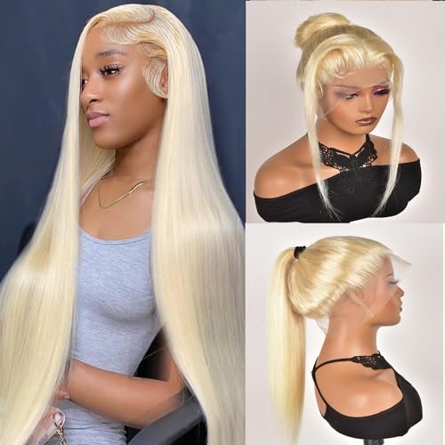 200% Density 360 Blonde Wig