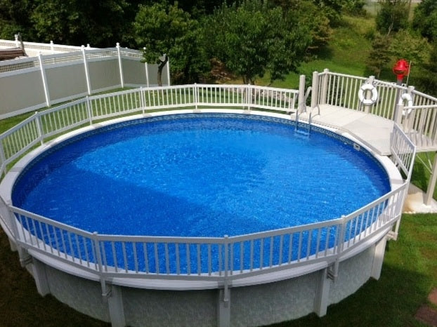 24 Premium Resin Pool Fence System Base Kits - Durable Safety Barrier for Inground & Above Ground Pools - Perfect for Backyard, Deck, and Patio Safety