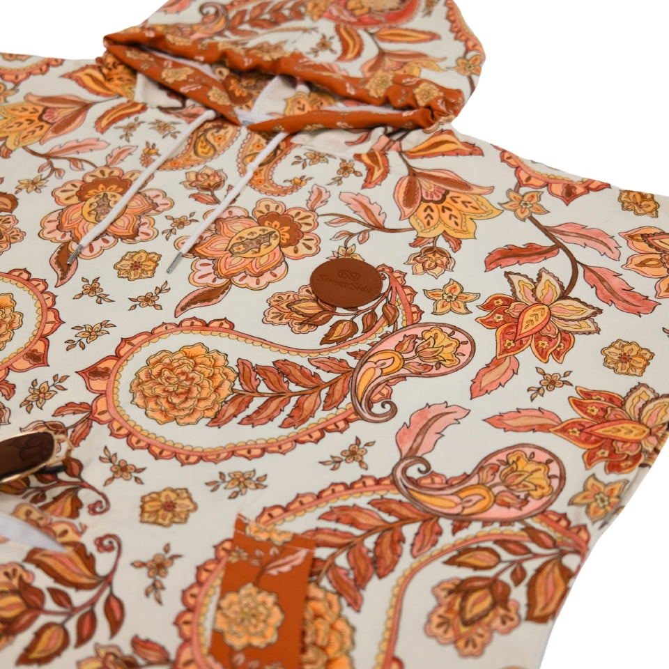 Waterproof Marigold Changing Poncho for Beach & Pool - Quick Dry Swim Cover Up with Hood for Women & Kids - Perfect for Outdoor Activities, Surfing, Camping, and Travel