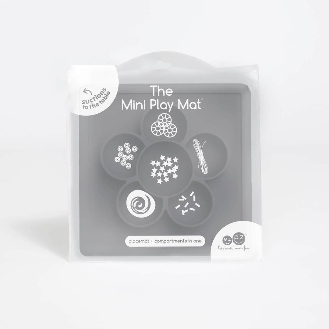 EZPZ Mini Play Mat for Babies - Non-Slip Silicone Placemat for Toddlers, Perfect for Mealtime, Playtime & Learning Activities at Home or On-the-Go