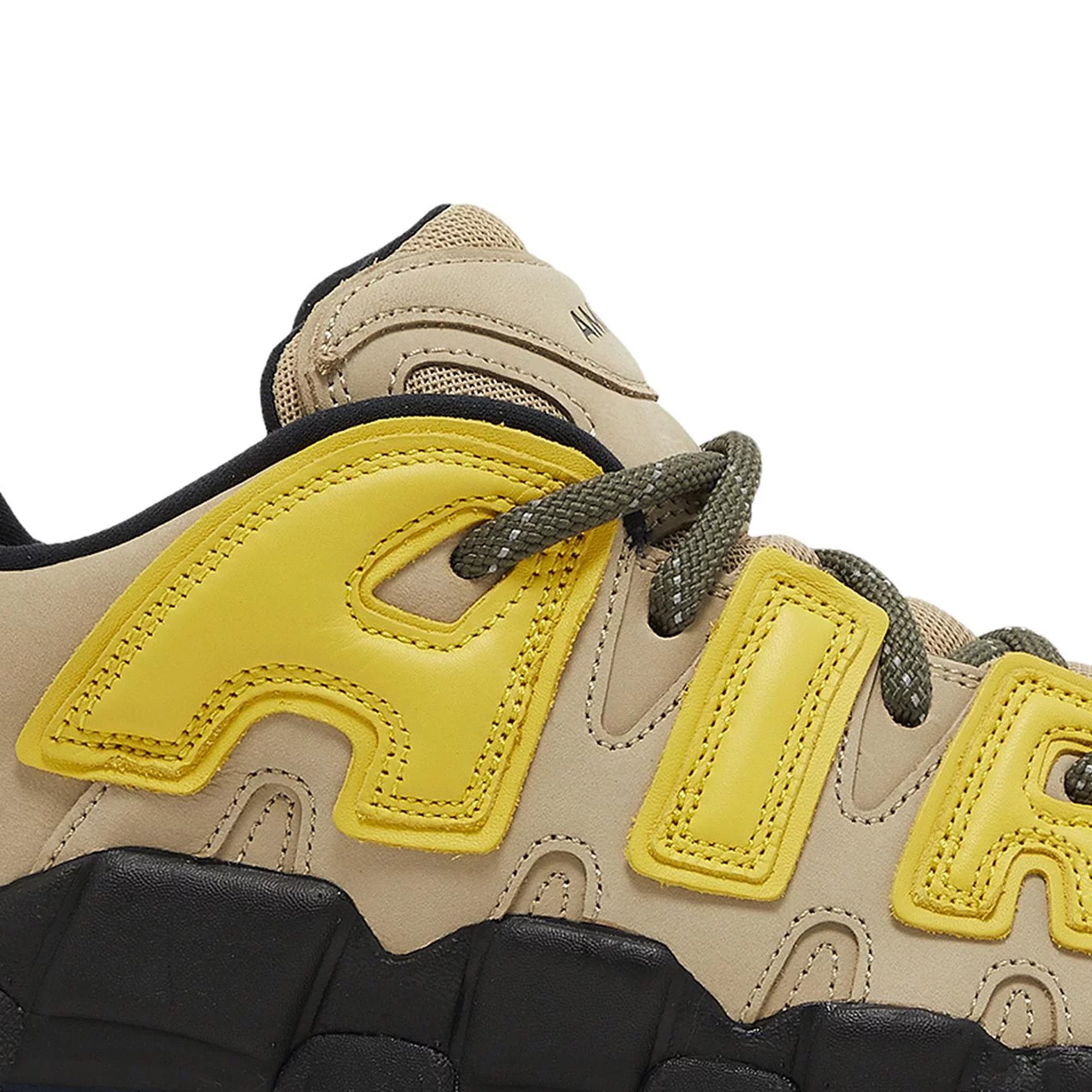Nike Air More Uptempo Low 'AMBUSH Vivid Sulfur Limestone' Sneakers (2023) - Retro Basketball Shoes for Men & Women, Streetwear Fashion & Casual Wear