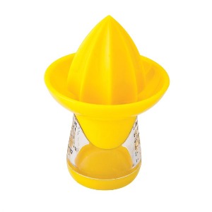 Joie Lemon Juicer - Manual Citrus Press for Fresh Lemon, Lime & Orange Juice - Durable Stainless Steel Squeezer for Cocktails, Cooking & Healthy Drinks