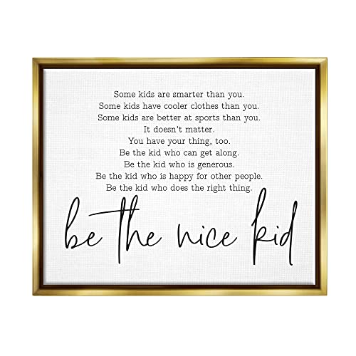 Gold Floater Framed