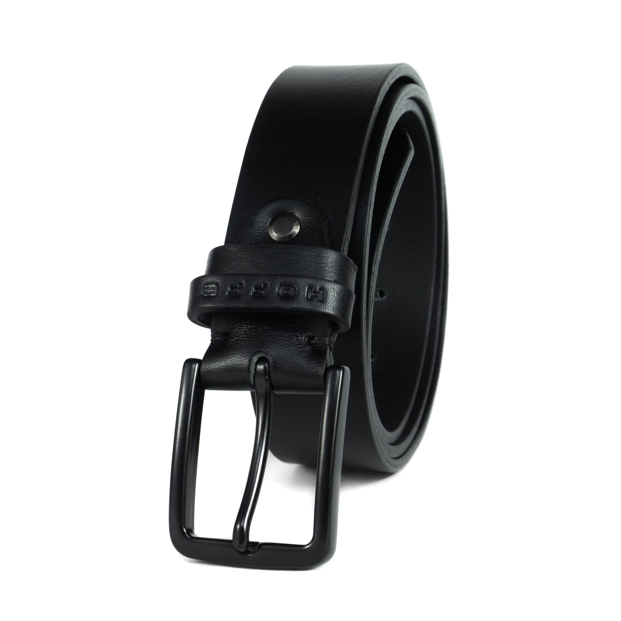 Premium Men's Handmade Full Grain Leather Belt - Custom Jeans Belt with Gift Box (HoffeBelts Prime Collection) | Durable & Stylish for Casual Wear, Office & Gifting