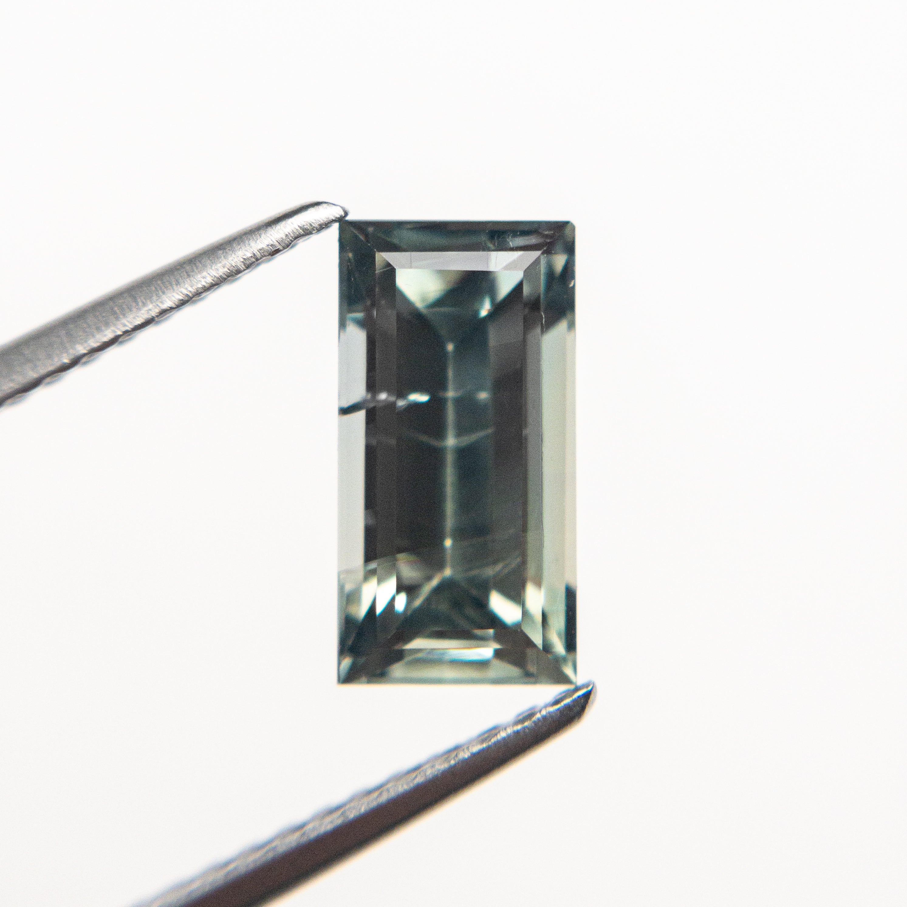 2.08ct Natural Blue Rectangle Step Cut Sapphire Gemstone - 9.31x4.81x4.27mm for Engagement Rings & Fine Jewelry Making
