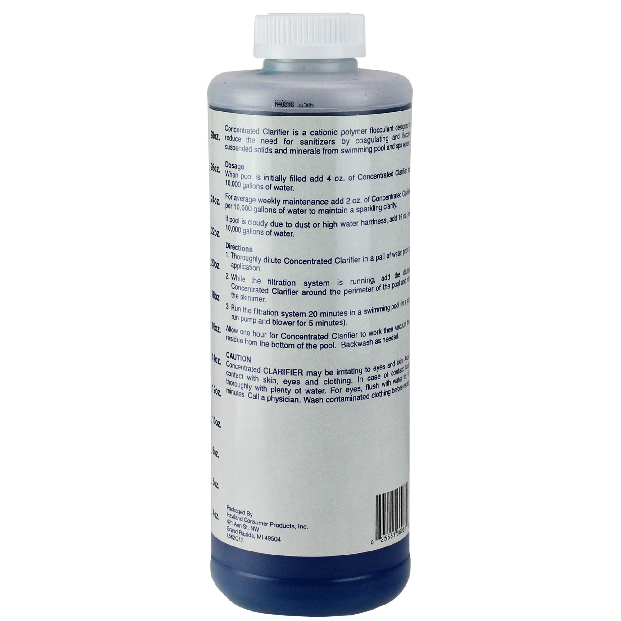 Haviland Trouble Shooter Concentrated Pool Chemical - 1 Quart for Swimming Pool Maintenance & Algae Control | Perfect for In-Ground & Above Ground Pools, Spas & Hot Tubs