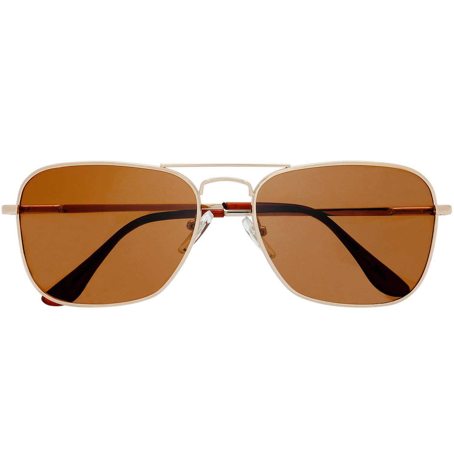 Retro Metal Frame Polarized Sunglasses for Outdoor Fashion
