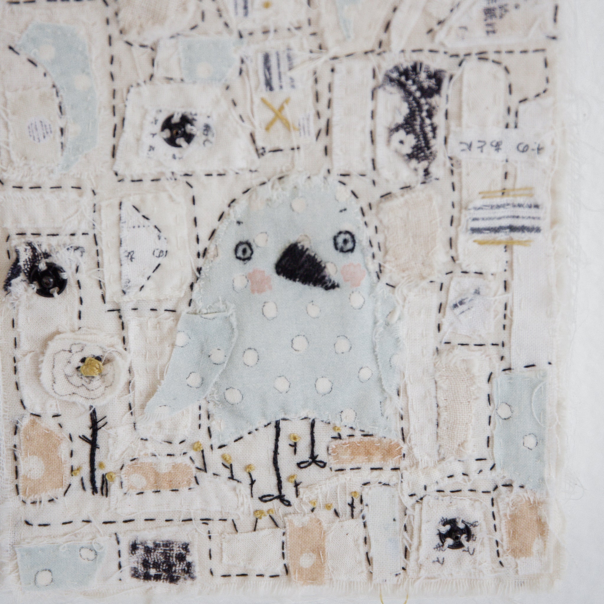 Hutch Studio Birds the Word Fabric Art Collection | Time To Fly - Wall Decor for Living Room, Bedroom & Nursery